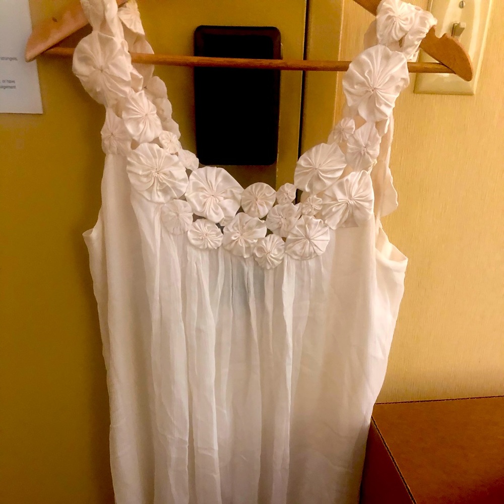 White dress